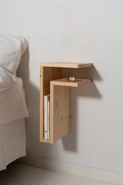 Estantería de pared F-shelf Play DIY, Pino, derecha