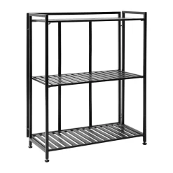 Estantería de pared Manhattan Low 65,5x33x79,5 cm, Black