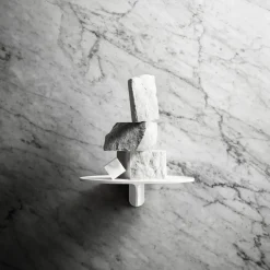 Estantería de pared Museum NM&.045, Blanco