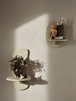 Estantería de pared Pilu 25 cm, Cashmere