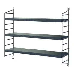 Estantería de pared String Pocket, Nybro azul