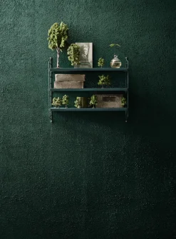 Estantería de pared String Pocket, Tegnér verde