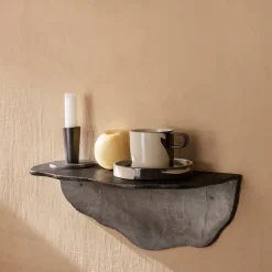 Estantería Fracture, Aluminio ennegrecido