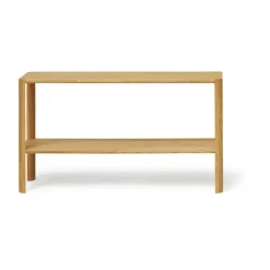 Estantería Leaf 2 baldas 57x100 cm, Roble