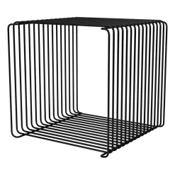 Estantería Panton Wire Single 34,8x34,8x34,8 cm, Black