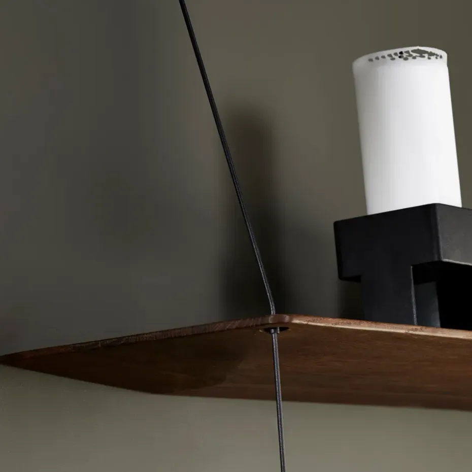 Estantería Stedge 80 cm, roble ahumado