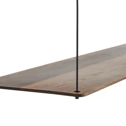 Estantería Stedge 80 cm, roble ahumado