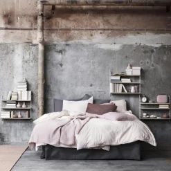 Estantería String Pocket, roble-blanco, roble-blanco