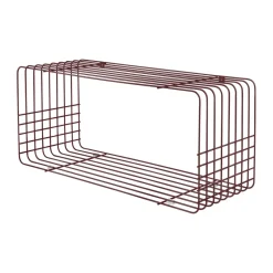 Estantería Wire, Wine, 31 × 70 × 26 cm