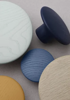 Gancho Dots wood burnt orange, Ø17 cm