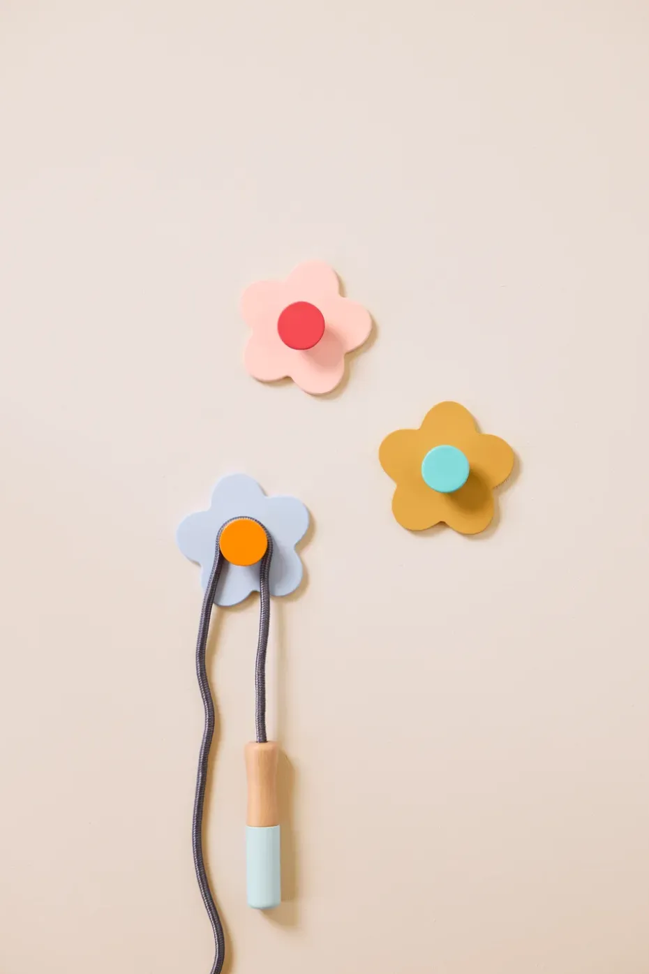 Gancho flor Kid's Base, 3 piezas, Multi