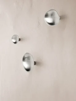 Gancho Lemon, Brushed stainless steel