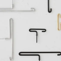 Gancho Moebe Wall hook large, negro