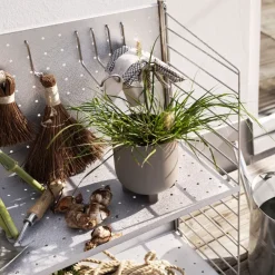 Gancho vertical String Outdoor, Acero inoxidable, paquete de 4