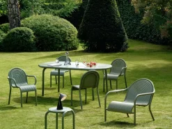 Groove lounge chair, Moss