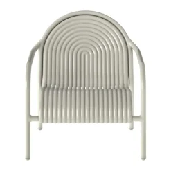 Groove lounge chair, Putty