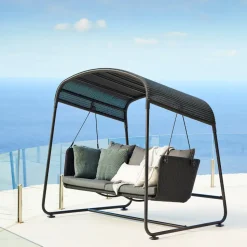 Hamaca Cave, Graphite, incl. cojines grises