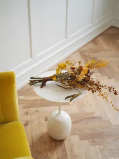 Lato Mesa LN8, Ivory white-Crema diva marble