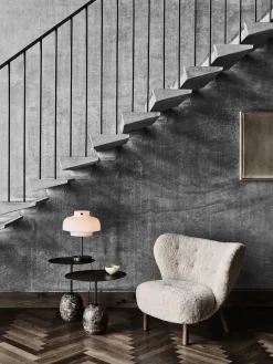 Lato Mesa LN8, Warm black-Emparador marble