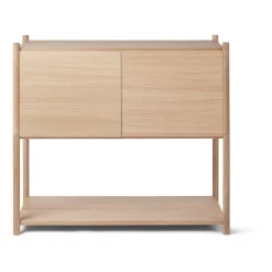 Librería Sceene bookcase C, Roble claro