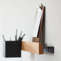 Listón magnético Flex Rail 60 cm, roble-negro