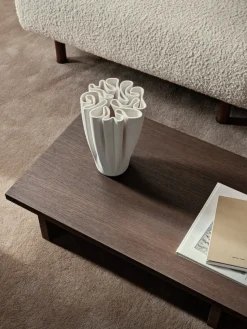 low table Mesa auxiliar Kona, Dark Stained oak veneer