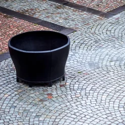 Maceta Blom, Negro, ancha