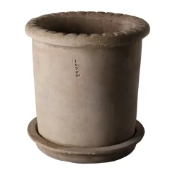 Maceta de terracota Ernst con plato, Ø20×20 cm