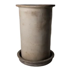 Maceta de terracota Ernst con plato, Ø25x35 cm