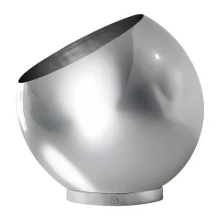 Maceta Globe Ø37 cm, Plata