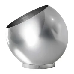 Maceta Globe Ø43 cm, Plata