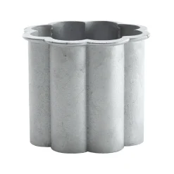 Maceta Gråsippa, Aluminio fundido en arena, n. 3 Ø62 cm