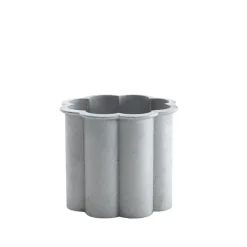 Maceta Gråsippa, Aluminio fundido en arena, no. 1 Ø33 cm