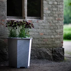 Maceta Hexagon, Negro, no. 3