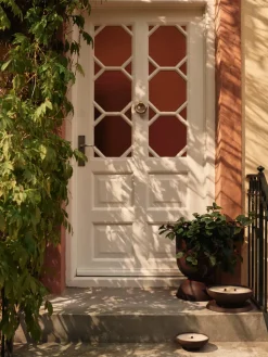 Maceta Hourglass pequeña Ø30 cm, Rust