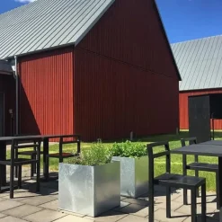 Maceta Jorda, galvanizado, 30x30 cm