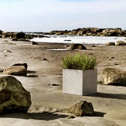 Maceta Jorda, galvanizado, 30x30 cm