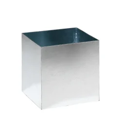 Maceta Jorda, Galvanizado, 40x40cm