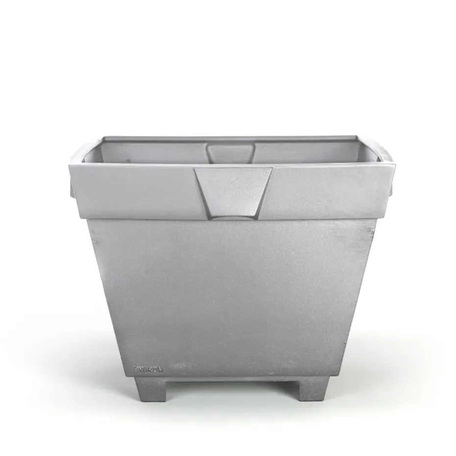 Maceta Karl, Aluminio