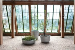 Maceta Linea nr 1 alta, Aluminio