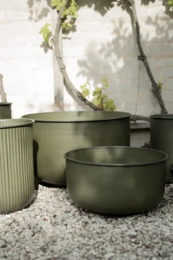 Maceta Out wide, 2 piezas, Green