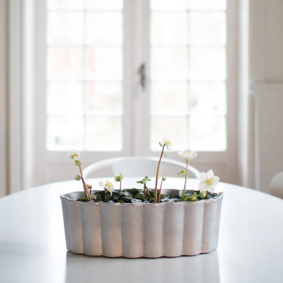 Maceta Palissad, Aluminio