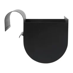 Maceta para balcón Uma small 20 cm, Black