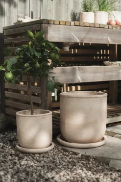 Maceta Terra, Sand, Ø33 × 36 cm