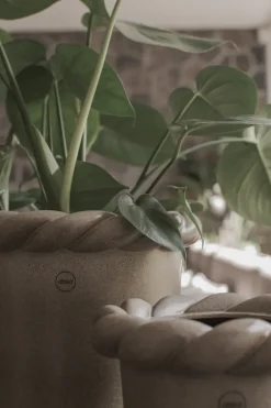 Maceta Twine Ø22 cm, Beige