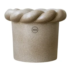 Maceta Twine Ø14 cm, Beige