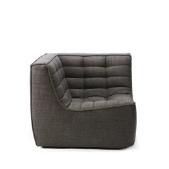 Módulo de esquina N701 recto, Tela dark grey