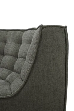 Módulo de esquina N701 redondeado 90°, Tela Moss Eco