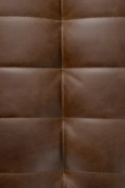 Módulo de esquina N701, redondeado 45°, Cuero Chestnut