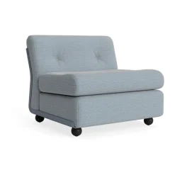 Módulo de sofá Amanta, Frost blue-naveli 723, 1 plaza/butaca